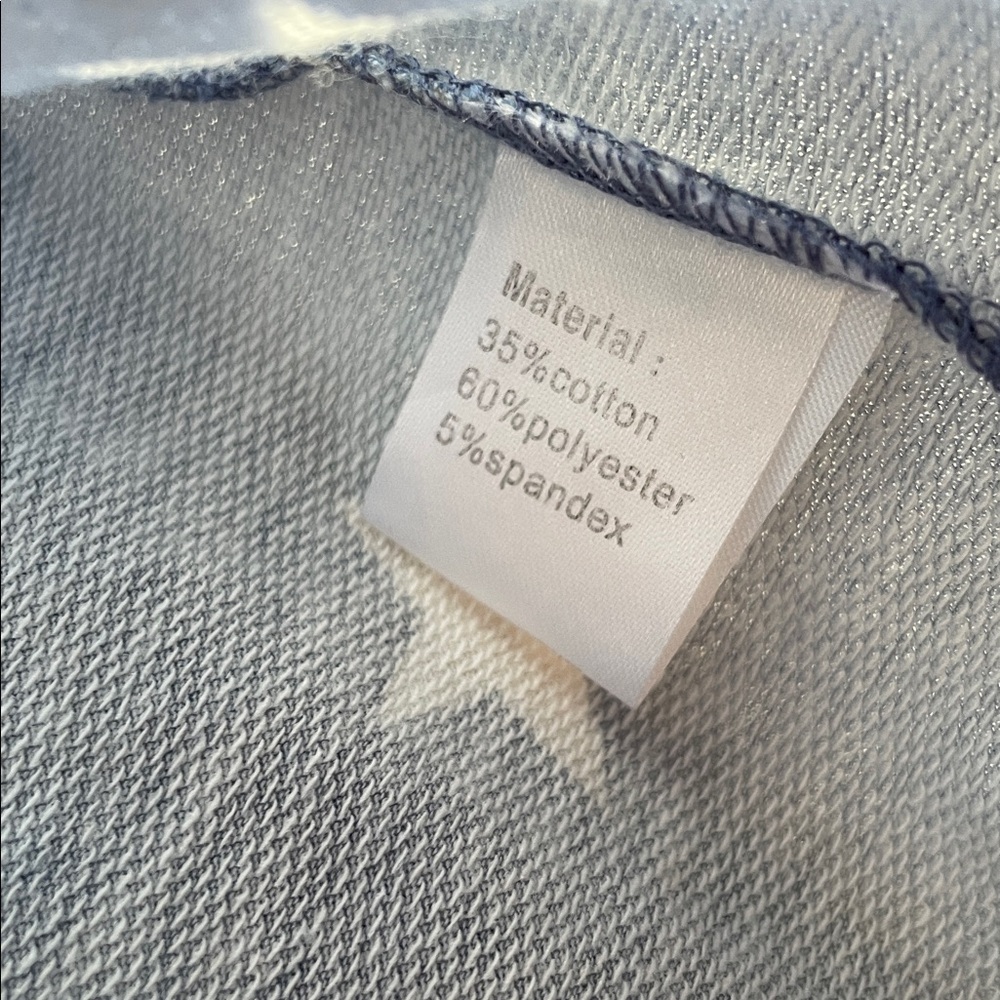 Blue Star Print Long Sleeve Top - Picture 5 of 7